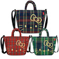 Sanrio 三麗鷗 x ROOTOTE Hello Kitty 手提斜背兩用包 (格紋大臉款) Sanrio 三麗鷗 x ROOTOTE Hello Kitty 手提斜背兩用包 (格紋大臉款)