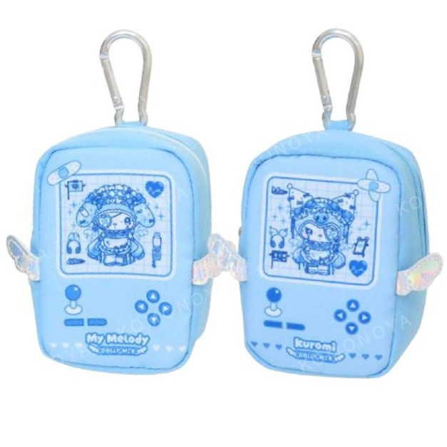 Sanrio 三麗鷗 x Dolly Mix 皮革收納包附扣環 (機械天使)