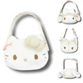 Sanrio 三麗鷗 絨毛造型斜背包 (冬季白色款) Kitty 美樂蒂 酷洛米 大耳狗 Sanrio 三麗鷗 絨毛造型斜背包 (冬季白色款) Kitty 美樂蒂 酷洛米 大耳狗