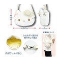 Sanrio 三麗鷗 絨毛造型斜背包 (冬季白色款) Kitty 美樂蒂 酷洛米 大耳狗_1 Sanrio 三麗鷗 絨毛造型斜背包 (冬季白色款) Kitty 美樂蒂 酷洛米 大耳狗_1