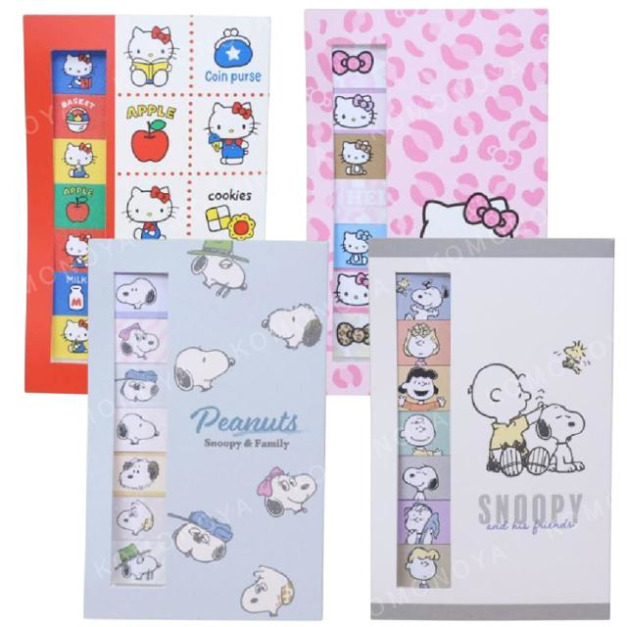 Sanrio 三麗鷗 史努比 標籤便利貼 Sanrio 三麗鷗 史努比 標籤便利貼