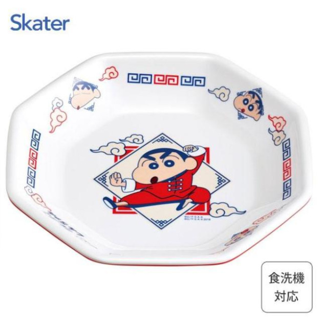Skater 蠟筆小新 美耐皿八角盤 MCH6 (中華款) Skater 蠟筆小新 美耐皿八角盤 MCH6 (中華款)