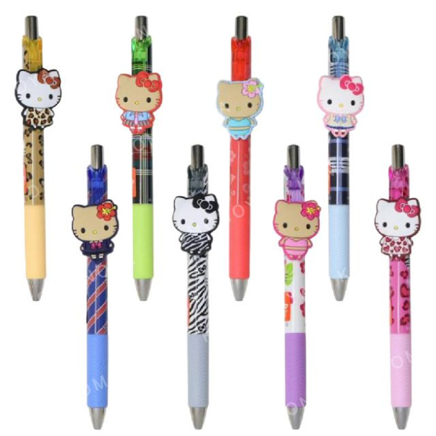 Sanrio 三麗鷗 Hello Kitty 造型原子筆 0.5mm 黑 Sanrio 三麗鷗 Hello Kitty 造型原子筆 0.5mm 黑