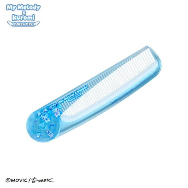 Sanrio 三麗鷗 x Dolly Mix 塑膠摺疊尖尾扁梳 (機械天使) Sanrio 三麗鷗 x Dolly Mix 塑膠摺疊尖尾扁梳 (機械天使)