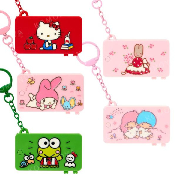 Sanrio 三麗鷗 迷你鏡梳鑰匙圈 (復古系列) Kitty 美樂蒂 雙子星 大眼蛙 兔媽媽 Sanrio 三麗鷗 迷你鏡梳鑰匙圈 (復古系列) Kitty 美樂蒂 雙子星 大眼蛙 兔媽媽