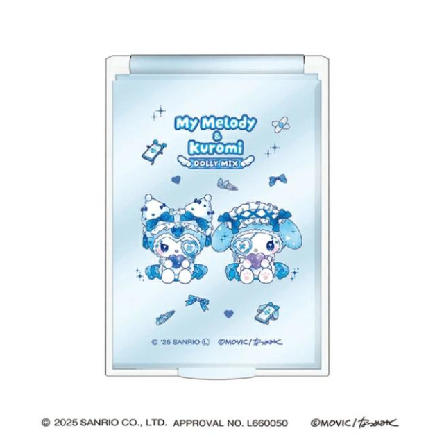 Sanrio 三麗鷗 x Dolly Mix 塑膠方形隨身鏡 (機械天使) Sanrio 三麗鷗 x Dolly Mix 塑膠方形隨身鏡 (機械天使)