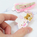 Sanrio 三麗鷗 蝴蝶結髮夾2入組 (流沙款) 大耳狗 酷洛米 花小兔 蜜糖邦尼_3 Sanrio 三麗鷗 蝴蝶結髮夾2入組 (流沙款) 大耳狗 酷洛米 花小兔 蜜糖邦尼_3