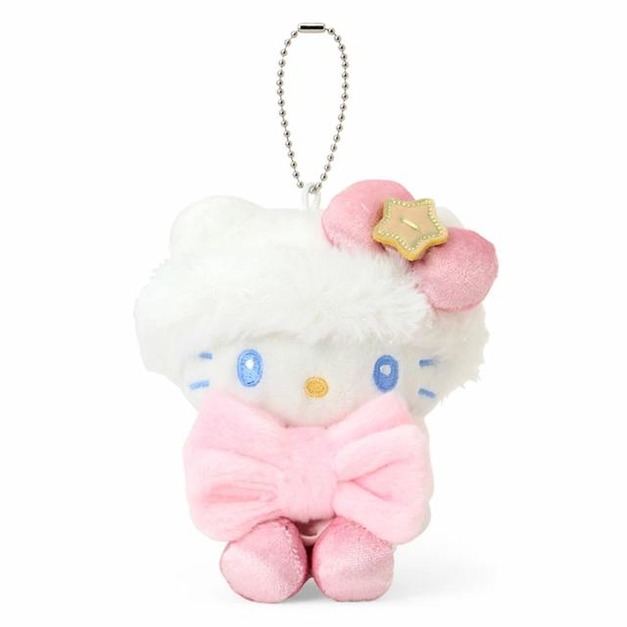 ▲新品特價【預購】Sanrio 三麗鷗 Hello Kitty 絨毛玩偶吊飾 (冬日星星亮晶晶)