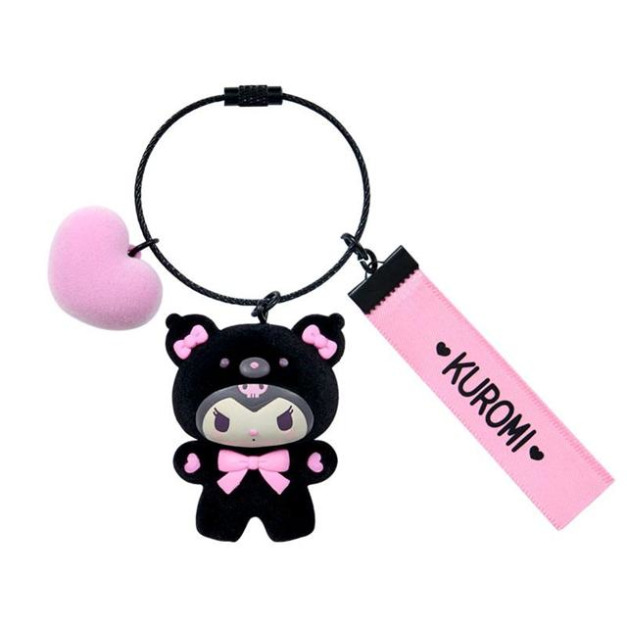 ▲新品特價 Sanrio 三麗鷗 酷洛米 植絨公仔鑰匙圈 (blacknpink熊熊) ▲新品特價 Sanrio 三麗鷗 酷洛米 植絨公仔鑰匙圈 (blacknpink熊熊)