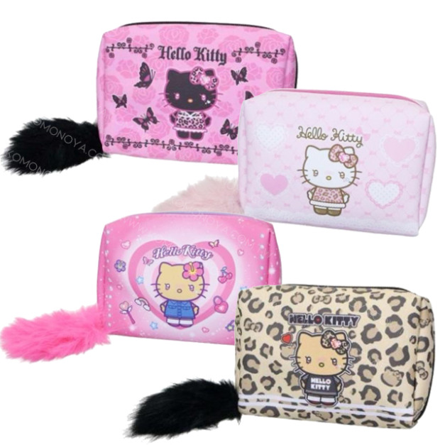 Sanrio 三麗鷗 Hello Kitty 皮質化妝包 (全身款) Sanrio 三麗鷗 Hello Kitty 皮質化妝包 (全身款)