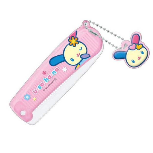 Sanrio 三麗鷗 花小兔 折疊扁梳 (粉眨眼款) Sanrio 三麗鷗 花小兔 折疊扁梳 (粉眨眼款)