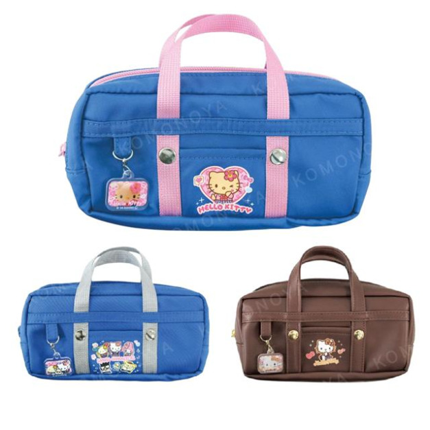 Sanrio 三麗鷗 Hello Kitty 造型手提筆袋 (JK書包款) Sanrio 三麗鷗 Hello Kitty 造型手提筆袋 (JK書包款)