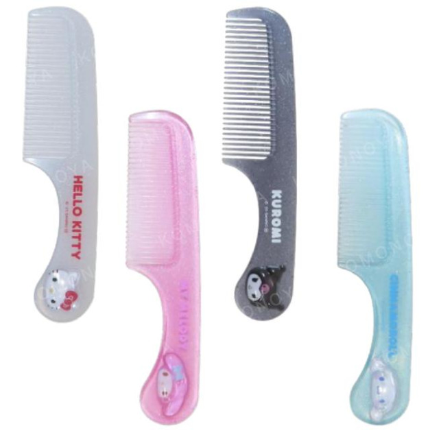 Sanrio 三麗鷗 立體造型手持扁梳 (大頭款) Kitty 酷洛米 大耳狗 美樂蒂 Sanrio 三麗鷗 立體造型手持扁梳 (大頭款) Kitty 酷洛米 大耳狗 美樂蒂