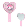 Sanrio 三麗鷗 愛心造型流沙手拿鏡 (大臉款) Kitty 美樂蒂 大耳狗 酷洛米_2 Sanrio 三麗鷗 愛心造型流沙手拿鏡 (大臉款) Kitty 美樂蒂 大耳狗 酷洛米_2