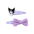 Sanrio 三麗鷗 造型鐵髮夾2入組 (蝴蝶結款) Kitty 美樂蒂 大耳狗 酷洛米_4 Sanrio 三麗鷗 造型鐵髮夾2入組 (蝴蝶結款) Kitty 美樂蒂 大耳狗 酷洛米_4