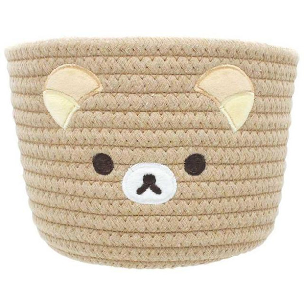 拉拉熊 軟式編織造型收納籃 (大臉款) 拉拉熊 軟式編織造型收納籃 (大臉款)