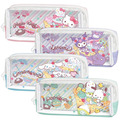 Sanrio 三麗鷗 皮質窗口拉鍊筆袋 (可麗餅款) Kitty 酷洛米 大耳狗 帕恰狗 Sanrio 三麗鷗 皮質窗口拉鍊筆袋 (可麗餅款) Kitty 酷洛米 大耳狗 帕恰狗