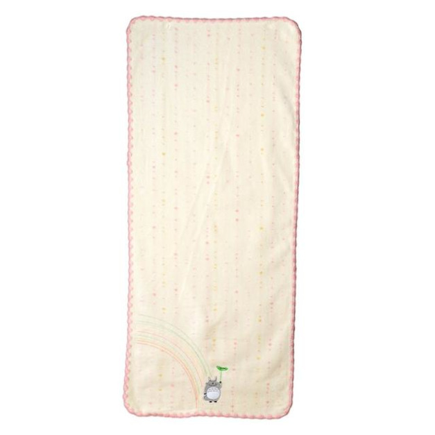 宮崎駿 龍貓 棉質長毛巾 34x80cm (粉黃線條款) 宮崎駿 龍貓 棉質長毛巾 34x80cm (粉黃線條款)