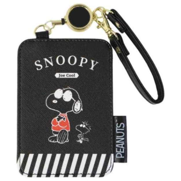 史努比 皮質伸縮票卡套 (黑墨鏡款) 史努比 皮質伸縮票卡套 (黑墨鏡款)