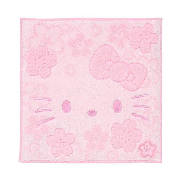 ▲新品特價 Sanrio 三麗鷗 Hello Kitty 棉質方巾 25x25cm (2026櫻花精靈) ▲新品特價 Sanrio 三麗鷗 Hello Kitty 棉質方巾 25x25cm (2026櫻花精靈)