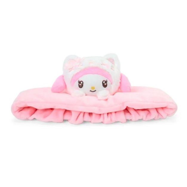 ▲新品特價 Sanrio 三麗鷗 美樂蒂 絨毛造型吸水髮帶 (牛奶緞帶貓) ▲新品特價 Sanrio 三麗鷗 美樂蒂 絨毛造型吸水髮帶 (牛奶緞帶貓)