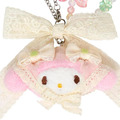 ▲新品特價 Sanrio【預購】三麗鷗 美樂蒂 絨毛造型串珠吊飾 (蕾絲森林系)_1 ▲新品特價 Sanrio【預購】三麗鷗 美樂蒂 絨毛造型串珠吊飾 (蕾絲森林系)_1