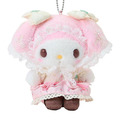 Sanrio 三麗鷗 美樂蒂 絨毛玩偶吊飾 (蕾絲森林系)_1 Sanrio 三麗鷗 美樂蒂 絨毛玩偶吊飾 (蕾絲森林系)_1