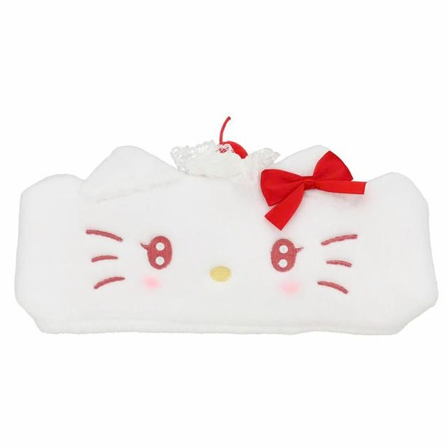 ▲新品特價 Sanrio 三麗鷗 粧美堂 Hello Kitty 造型吸水髮帶 (櫻桃鮮奶油)
