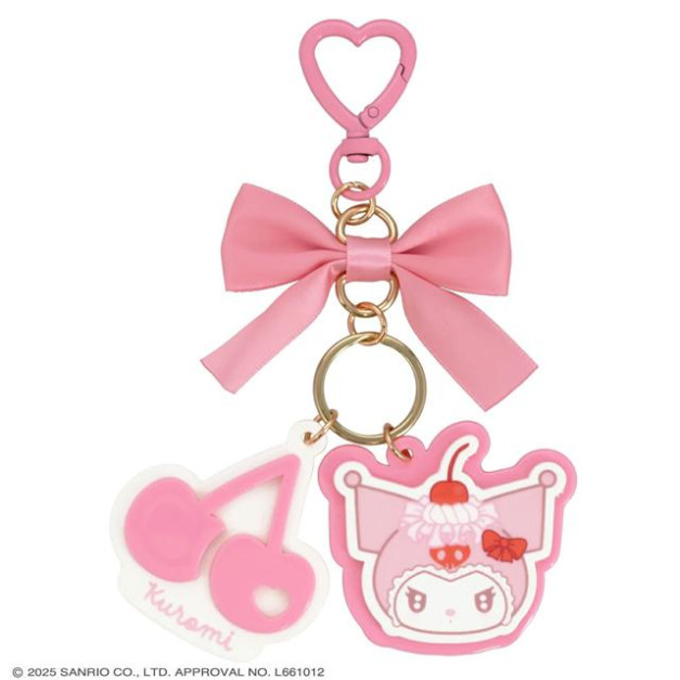 ▲新品特價 Sanrio 三麗鷗 粧美堂 酷洛米 壓克力造型雙連鑰匙圈 (櫻桃鮮奶油) ▲新品特價 Sanrio 三麗鷗 粧美堂 酷洛米 壓克力造型雙連鑰匙圈 (櫻桃鮮奶油)