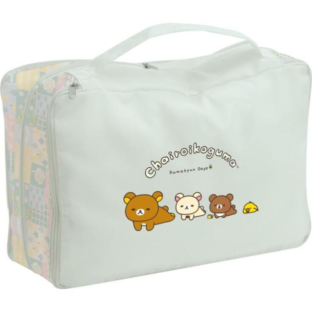 San-X 拉拉熊 旅行收納包 M (綠爬行款) San-X 拉拉熊 旅行收納包 M (綠爬行款)