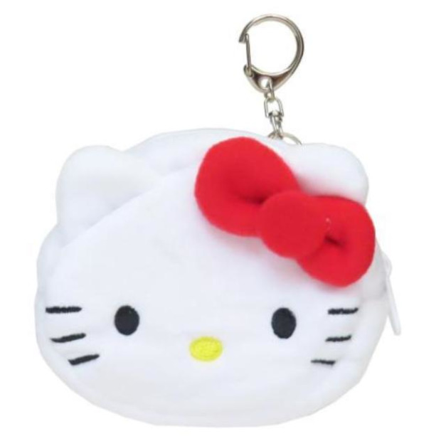 Sanrio 三麗鷗 Hello Kitty 絨毛造型零錢包吊飾 (大臉款) Sanrio 三麗鷗 Hello Kitty 絨毛造型零錢包吊飾 (大臉款)