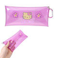 Sanrio 三麗鷗 Hello Kitty PVC扣式長型收納包附扣環 (大臉款) Kitty 花小兔 酷洛米_2 Sanrio 三麗鷗 Hello Kitty PVC扣式長型收納包附扣環 (大臉款) Kitty 花小兔 酷洛米_2