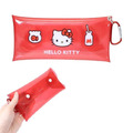 Sanrio 三麗鷗 Hello Kitty PVC扣式長型收納包附扣環 (大臉款) Kitty 花小兔 酷洛米_1 Sanrio 三麗鷗 Hello Kitty PVC扣式長型收納包附扣環 (大臉款) Kitty 花小兔 酷洛米_1