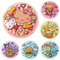 Sanrio 三麗鷗 圓形透明果凍保冷劑 (食物款) Kitty 大耳狗 美樂蒂 布丁狗 Sanrio 三麗鷗 圓形透明果凍保冷劑 (食物款) Kitty 大耳狗 美樂蒂 布丁狗