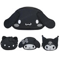 Sanrio 三麗鷗 皮質造型拉鍊化妝包 (黑白大臉款) Kitty 布丁狗 大耳狗 花小兔 Sanrio 三麗鷗 皮質造型拉鍊化妝包 (黑白大臉款) Kitty 布丁狗 大耳狗 花小兔