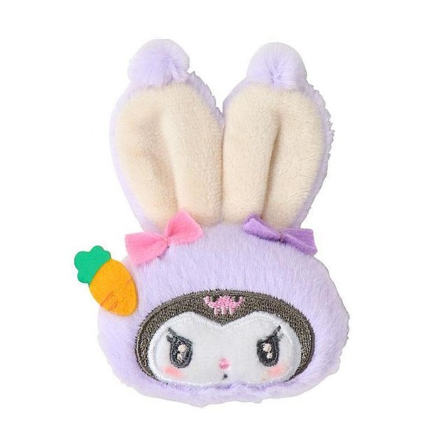 ▲新品特價【預購】Sanrio 三麗鷗 酷洛米 絨毛造型髮夾 (胖耳兔兔復活節)