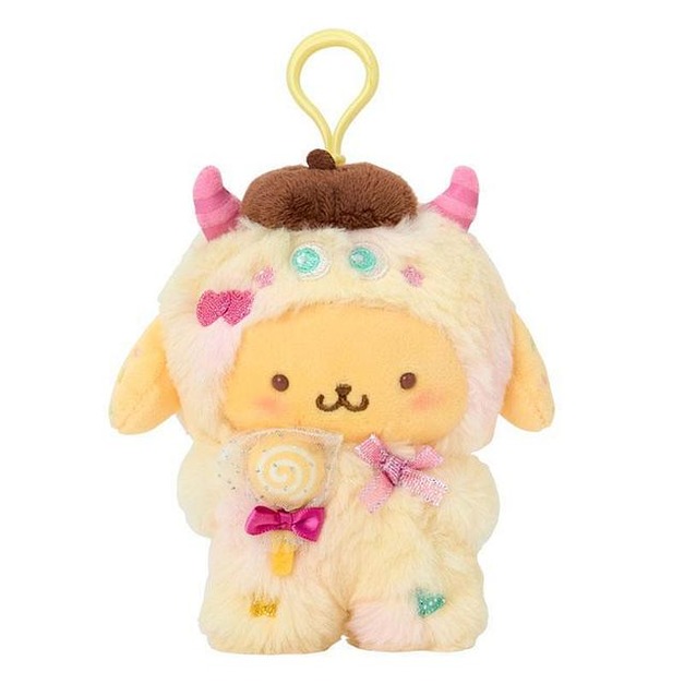 ▲新品特價【預購】Sanrio 三麗鷗 布丁狗 絨毛玩偶吊飾 (糖果小怪獸)