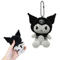 ▲新品特價 Sanrio 三麗鷗 絨毛玩偶吊飾 (時髦黑白風格系列) Kitty 美樂蒂 布丁狗 花小兔_3 ▲新品特價 Sanrio 三麗鷗 絨毛玩偶吊飾 (時髦黑白風格系列) Kitty 美樂蒂 布丁狗 花小兔_3