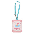 Sanrio 三麗鷗 皮質票卡套附腕繩 (圓滾滾款) Kitty 美樂蒂 酷洛米 布丁狗_1 Sanrio 三麗鷗 皮質票卡套附腕繩 (圓滾滾款) Kitty 美樂蒂 酷洛米 布丁狗_1