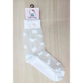 Sanrio 三麗鷗 成人棉質半透明長襪 22-24cm (半透明紗款) Kitty 大耳狗_2 Sanrio 三麗鷗 成人棉質半透明長襪 22-24cm (半透明紗款) Kitty 大耳狗_2