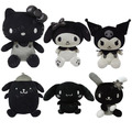 ▲新品特價 Sanrio 三麗鷗 絨毛玩偶娃娃 (時髦黑白風格系列) Kitty 美樂蒂 布丁狗 花小兔 ▲新品特價 Sanrio 三麗鷗 絨毛玩偶娃娃 (時髦黑白風格系列) Kitty 美樂蒂 布丁狗 花小兔