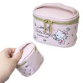 Sanrio 三麗鷗 迷你皮質手提化妝包 (化妝款) Kitty 酷洛米 美樂蒂 布丁狗 大耳狗_1 Sanrio 三麗鷗 迷你皮質手提化妝包 (化妝款) Kitty 酷洛米 美樂蒂 布丁狗 大耳狗_1