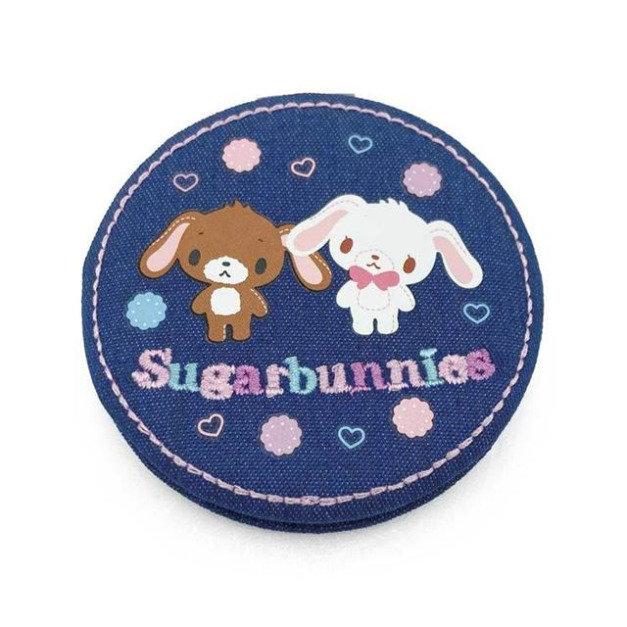 Sanrio 三麗鷗 蜜糖邦尼 圓形隨身鏡 (牛仔款) Sanrio 三麗鷗 蜜糖邦尼 圓形隨身鏡 (牛仔款)