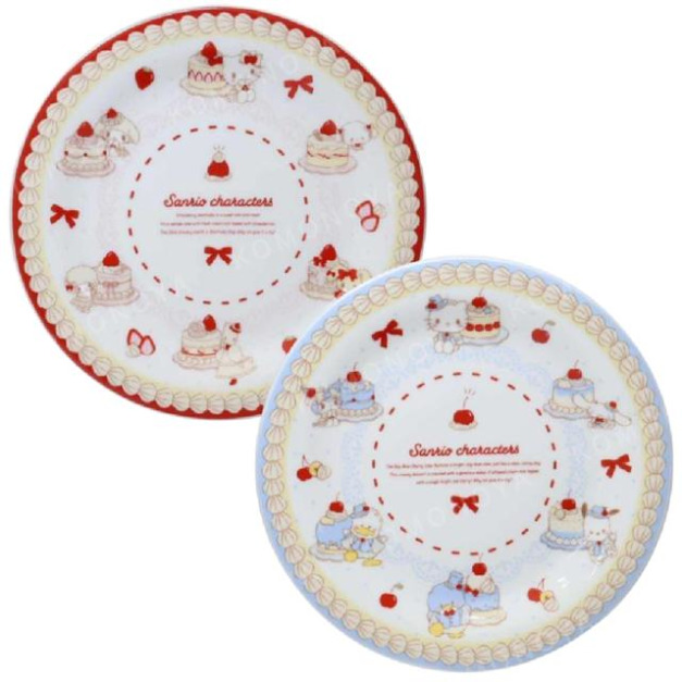 Sanrio 三麗鷗 陶瓷圓盤 16.5cm (鮮奶油蛋糕) Sanrio 三麗鷗 陶瓷圓盤 16.5cm (鮮奶油蛋糕)
