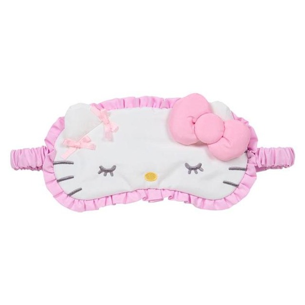 ▲新品特價 Sanrio 三麗鷗 Hello Kitty 絨毛造型眼罩 (302修業旅行)