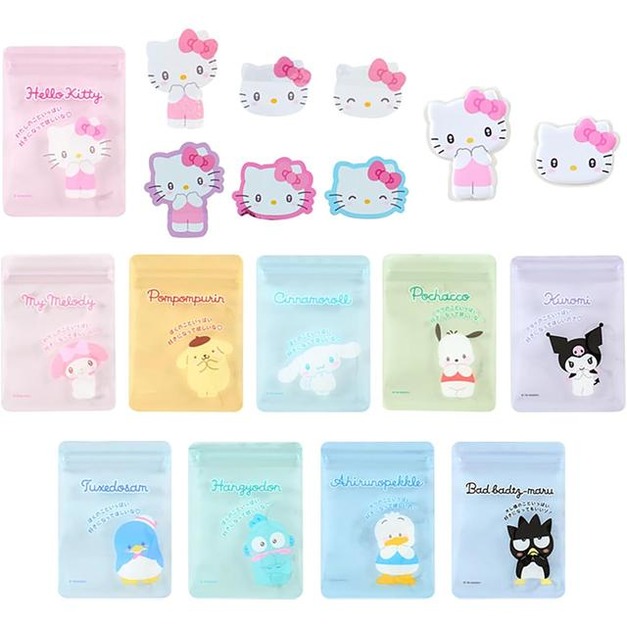 ▲新品特價【預購】Sanrio 三麗鷗 造型貼紙組 全套盲盒10入組 (水汪應援 2026角色大賞)