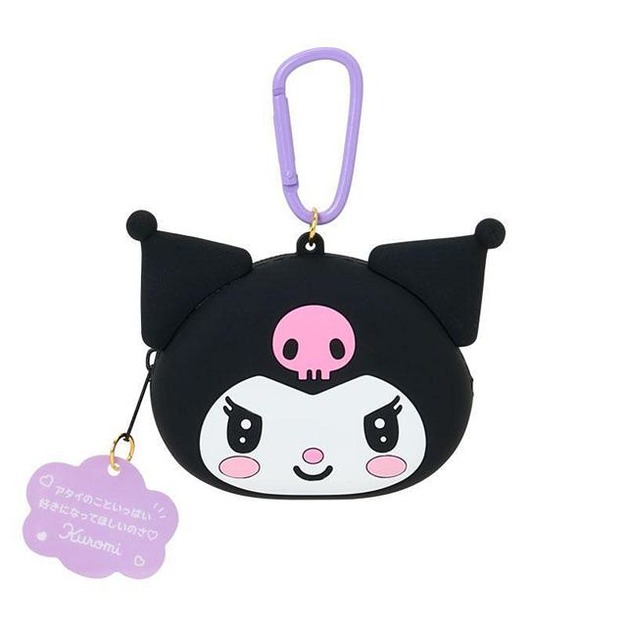 ▲新品特價【預購】Sanrio 三麗鷗 酷洛米 矽膠造型零錢包附扣環 (水汪應援 2026角色大賞)