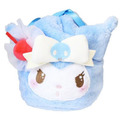 Sanrio 三麗鷗 絨毛造型束口袋 (草莓鮮奶油蛋糕) 小麥粉 兔媽媽 蹦蹦兔_2 Sanrio 三麗鷗 絨毛造型束口袋 (草莓鮮奶油蛋糕) 小麥粉 兔媽媽 蹦蹦兔_2