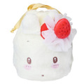 Sanrio 三麗鷗 絨毛造型束口袋 (草莓鮮奶油蛋糕)_4 Sanrio 三麗鷗 絨毛造型束口袋 (草莓鮮奶油蛋糕)_4