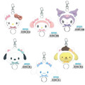 Sanrio 三麗鷗 絨毛玩偶伸縮鑰匙圈 (白貓BABY款) Kitty 美樂蒂 酷洛米 大耳狗_1 Sanrio 三麗鷗 絨毛玩偶伸縮鑰匙圈 (白貓BABY款) Kitty 美樂蒂 酷洛米 大耳狗_1